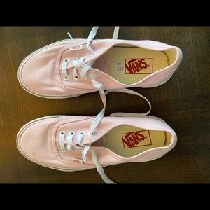 Vans Pink Women Tennis Shoe 7.5